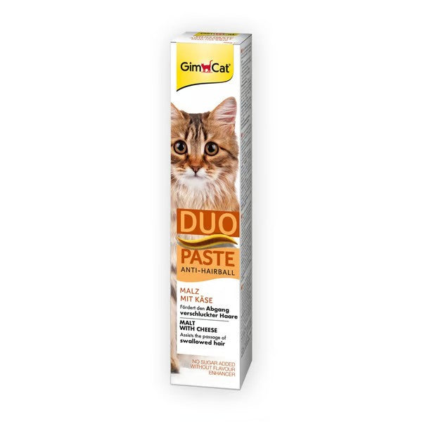 寵物 GimCat Duo-Paste  防毛球麥芽起司口味 50g