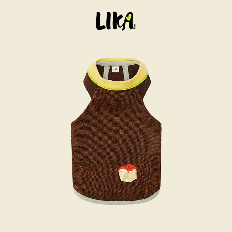 有 LIKAPAWS 保暖無袖小體犬寵物馬甲狗貓羊毛背心