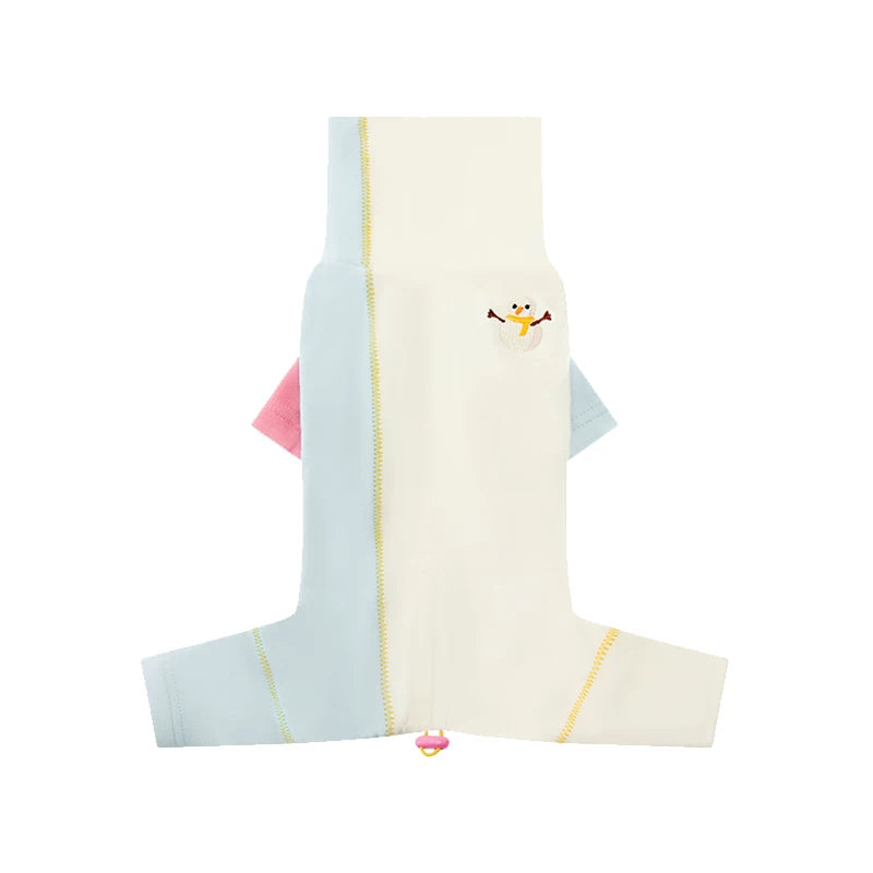 有 LIKAPAWS 寵物四腳衣保暖透氣拼色設計貼身狗狗衣服外出