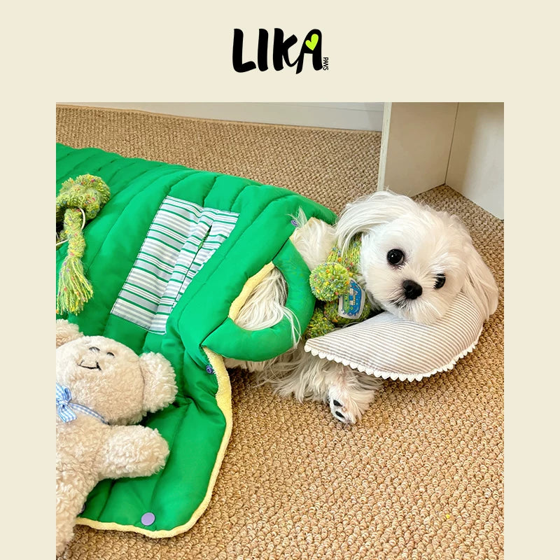 有 LIKAPAWS 狗狗墊多功能三合一墊子防水防潑水多功能毯