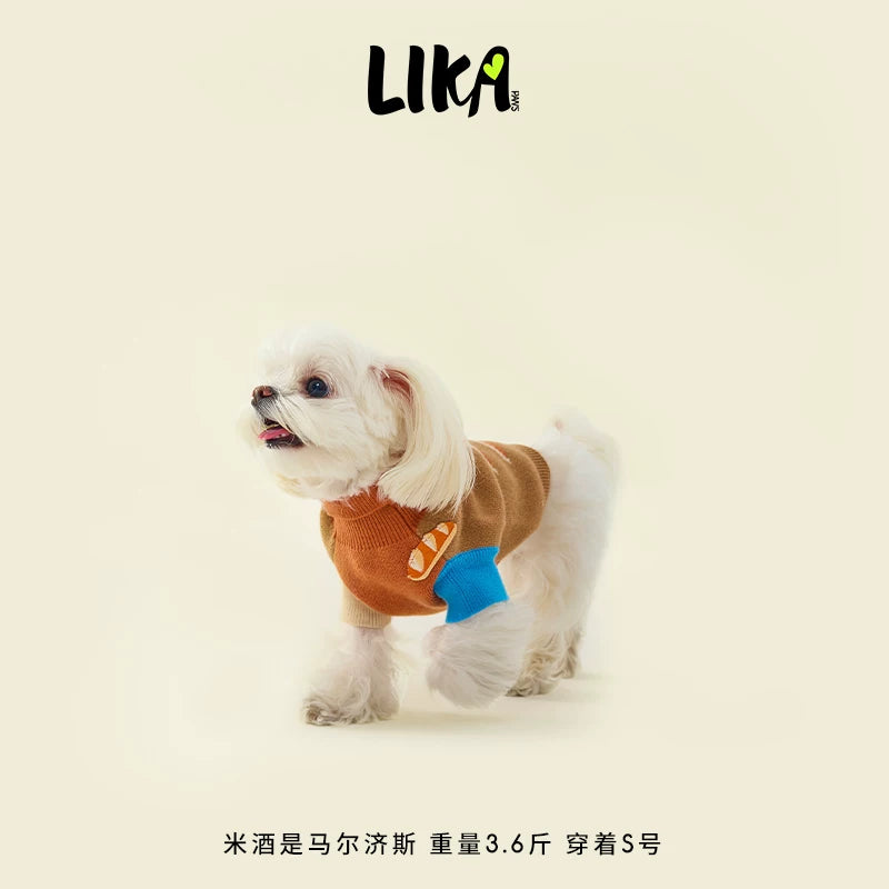 有 LIKAPAWS 約克夏小體狗衣服寵物犬貓毛衣羊毛