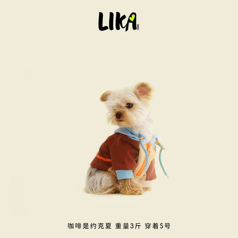 有 LIKAPAWS 寬鬆馬爾泰小體型狗衣服寵物犬衛衣
