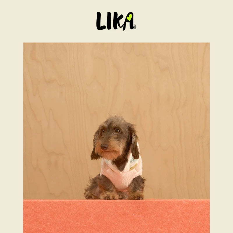 有 LIKAPAWS 秋冬新款中小型犬寵物家居服連帽柔軟