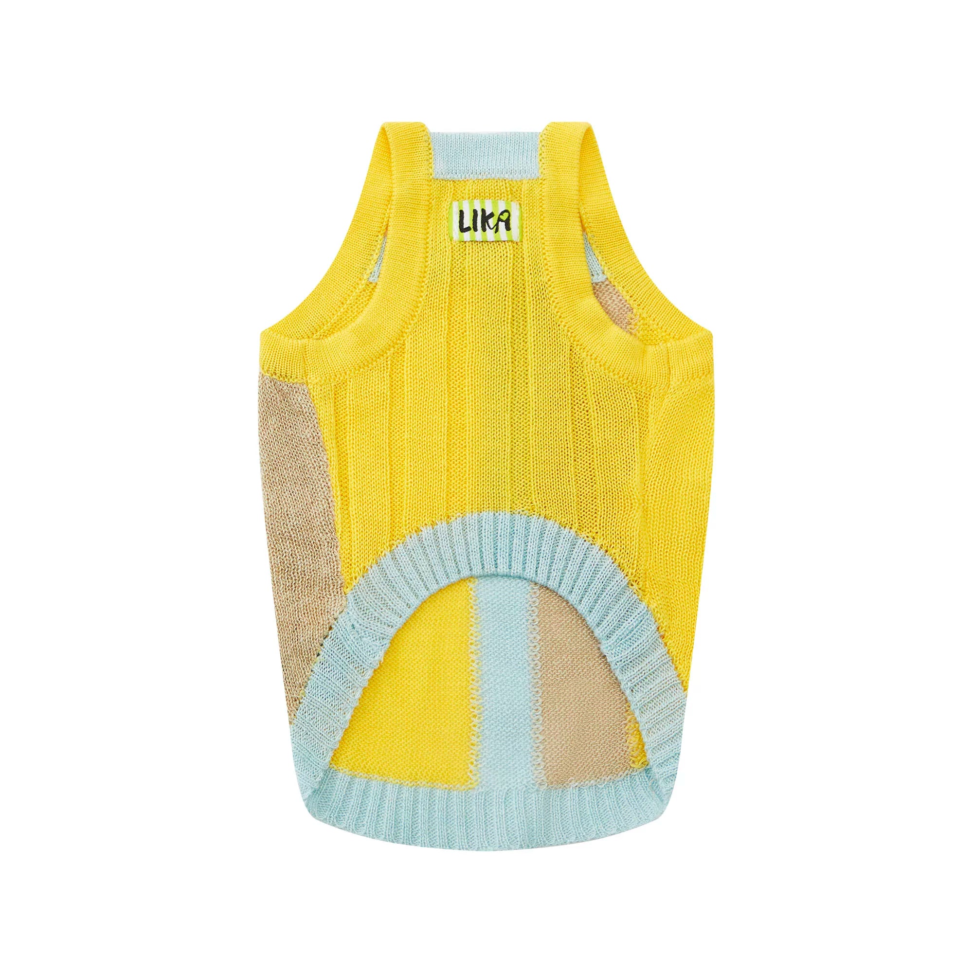 有 LIKAPAWS 春夏新款中小型犬針織吊帶萊賽爾清涼薄透柔軟空調房