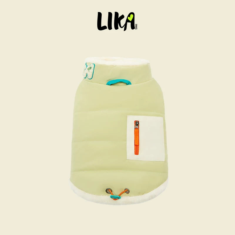 有 LIKAPAWS 秋冬寵物雙面棉服保暖防水防污雙面可穿狗狗衣中小型犬